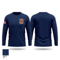 Woodford Fire Department Long Sleeve Performance Shirt - 1