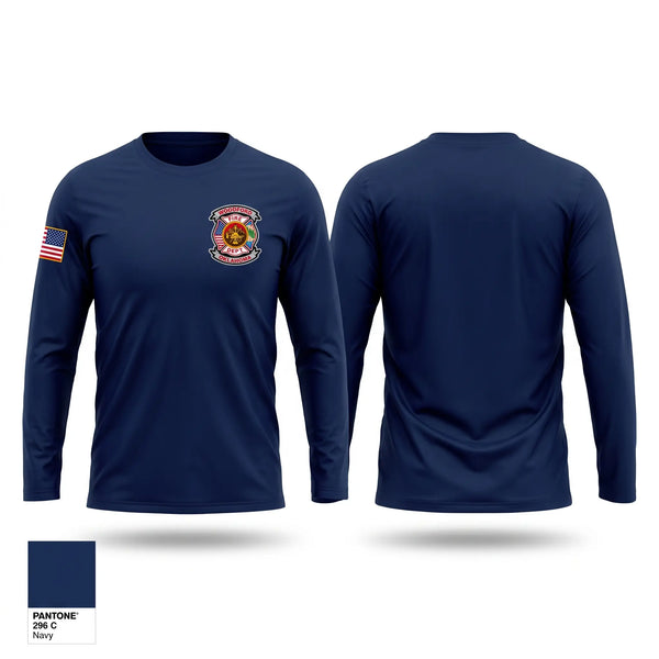 Long Sleeve Performance Shirt, Woodford Fire Department, Fire Department, Teamtime, Team time, sublimation, custom sports apparel, team uniforms, spirit wear, spiritwear, sports uniforms, custom shirts, team store, custom team store, fundraiser sports, apparel fundraiser