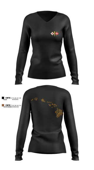 Womens Long Sleeve Vneck Shirt, , , Teamtime, Team time, sublimation, custom sports apparel, team uniforms, spirit wear, spiritwear, sports uniforms, custom shirts, team store, custom team store, fundraiser sports, apparel fundraiser