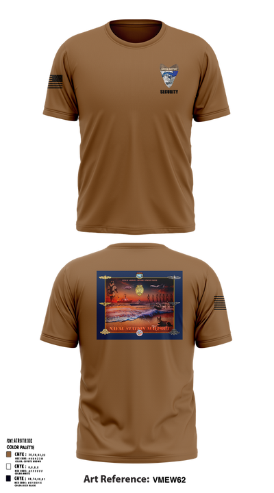 NAVSTA MAYPORT SECURITY 9551014 Short Sleeve Performance Shirt - 1