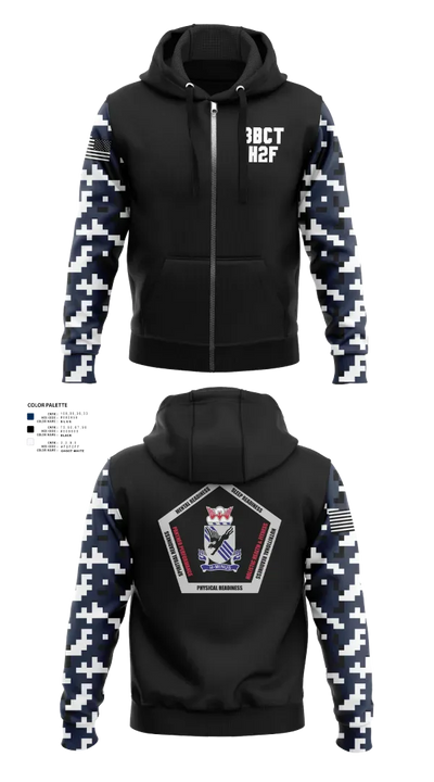 3BCT H2F 56762054 Zip Hoodie - 138