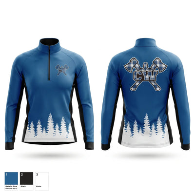 Central Wisconsin lumberjacks Quarter Zip Jacket - 1