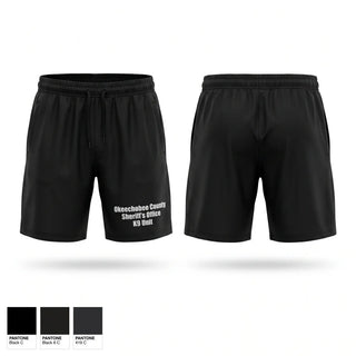 Athletic Shorts With Pockets, Okeechobee County Sheriff’s Office K9 Unit, Police, Teamtime, Team time, sublimation, custom sports apparel, team uniforms, spirit wear, spiritwear, sports uniforms, custom shirts, team store, custom team store, fundraiser sports, apparel fundraiser