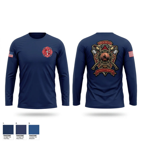 Long Sleeve Performance Shirt, LCFD 10, Fire Department, Teamtime, Team time, sublimation, custom sports apparel, team uniforms, spirit wear, spiritwear, sports uniforms, custom shirts, team store, custom team store, fundraiser sports, apparel fundraiser