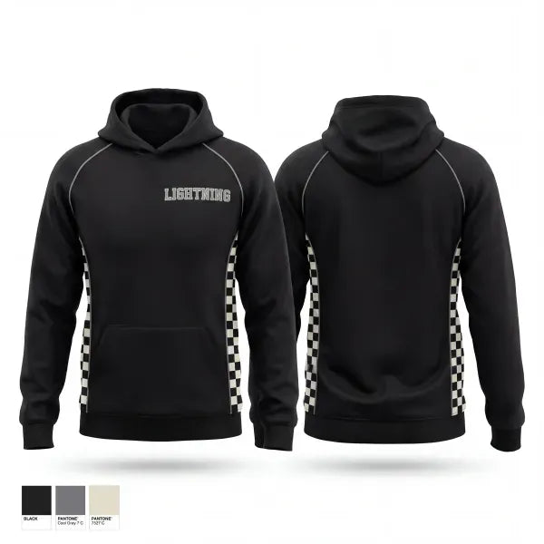 Hoodie, Lightning, Men's Basketball, Teamtime, Team time, sublimation, custom sports apparel, team uniforms, spirit wear, spiritwear, sports uniforms, custom shirts, team store, custom team store, fundraiser sports, apparel fundraiser