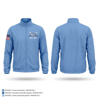 Windbreaker, Kankakee JROTC, Army, Teamtime, Team time, sublimation, custom sports apparel, team uniforms, spirit wear, spiritwear, sports uniforms, custom shirts, team store, custom team store, fundraiser sports, apparel fundraiser