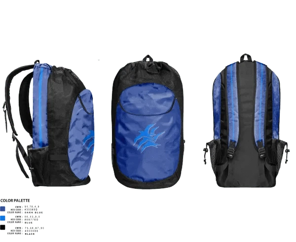 Gear Bag, Kennandy Hze, Track & Field, Teamtime, Team time, sublimation, custom sports apparel, team uniforms, spirit wear, spiritwear, sports uniforms, custom shirts, team store, custom team store, fundraiser sports, apparel fundraiser