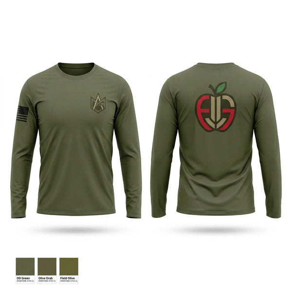 Long Sleeve Performance Shirt, U.S. Marshals Fugitive Task Force, Police, Teamtime, Team time, sublimation, custom sports apparel, team uniforms, spirit wear, spiritwear, sports uniforms, custom shirts, team store, custom team store, fundraiser sports, apparel fundraiser