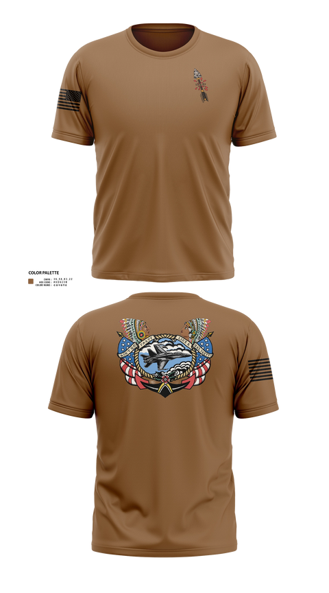 Old School Cotton Feel Shirt, VFA-87 FCPOA, Navy, Teamtime, Team time, sublimation, custom sports apparel, team uniforms, spirit wear, spiritwear, sports uniforms, custom shirts, team store, custom team store, fundraiser sports, apparel fundraiser