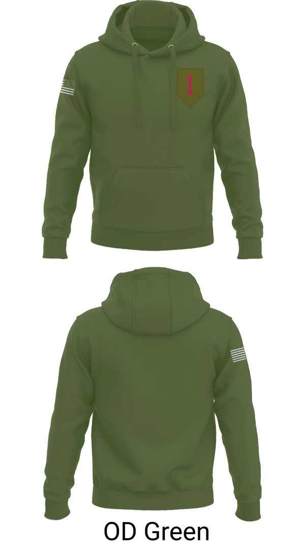 Hoodie, 1st Infantry Division, Army, Teamtime, Team time, sublimation, custom sports apparel, team uniforms, spirit wear, spiritwear, sports uniforms, custom shirts, team store, custom team store, fundraiser sports, apparel fundraiser