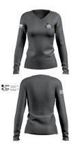 Nueces County Constable PCT4 30073114 Women's Long Sleeve V-neck Shirt - 4