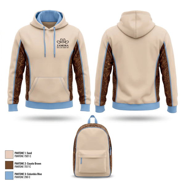 Hoodie, Zamora Law Firm, , Teamtime, Team time, sublimation, custom sports apparel, team uniforms, spirit wear, spiritwear, sports uniforms, custom shirts, team store, custom team store, fundraiser sports, apparel fundraiser