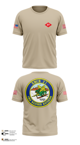 Old School Cotton Feel Shirt, NMCB  27, Navy, Teamtime, Team time, sublimation, custom sports apparel, team uniforms, spirit wear, spiritwear, sports uniforms, custom shirts, team store, custom team store, fundraiser sports, apparel fundraiser