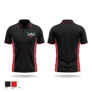 Short Sleeve Performance Polo, Cannon AFB, Men's Basketball, Teamtime, Team time, sublimation, custom sports apparel, team uniforms, spirit wear, spiritwear, sports uniforms, custom shirts, team store, custom team store, fundraiser sports, apparel fundraiser