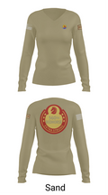 560th Redhorse Unit 43549441 Women's Long Sleeve V-neck Shirt - 97