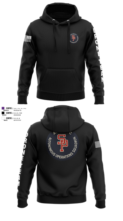AFJROTC MS-081 DRONE TEAM 88778530 Hoodie - 226