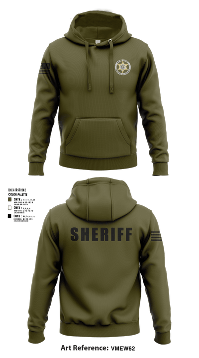 Wayne County Sheriff’s Department 73359444 Hoodie - 4