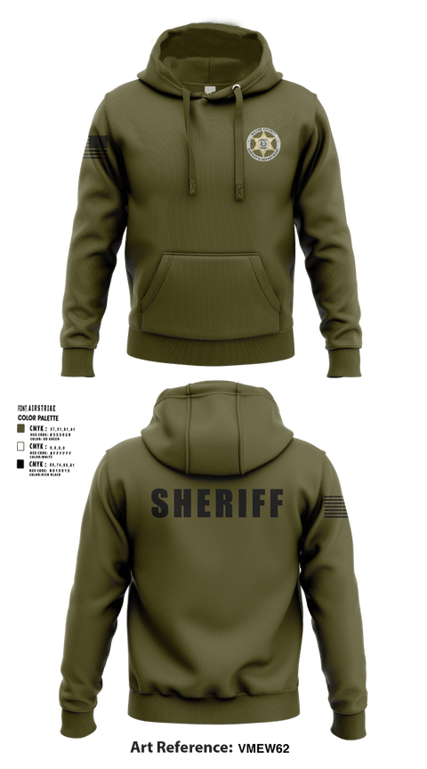 Hoodie, Wayne County Sheriff’s Department, , Teamtime, Team time, sublimation, custom sports apparel, team uniforms, spirit wear, spiritwear, sports uniforms, custom shirts, team store, custom team store, fundraiser sports, apparel fundraiser