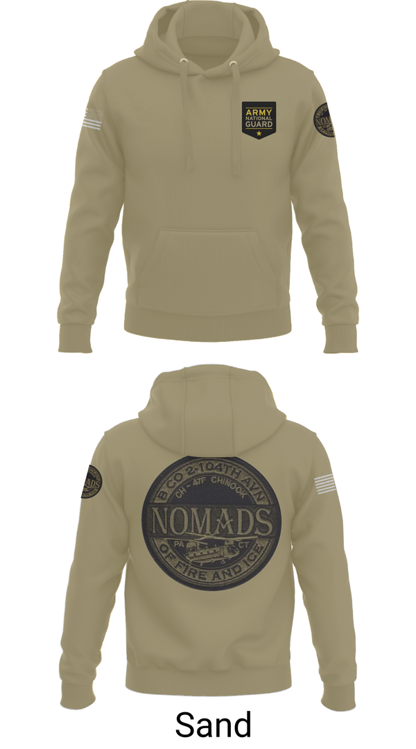 Hoodie, E CO 169 AVN, National Guard, Teamtime, Team time, sublimation, custom sports apparel, team uniforms, spirit wear, spiritwear, sports uniforms, custom shirts, team store, custom team store, fundraiser sports, apparel fundraiser
