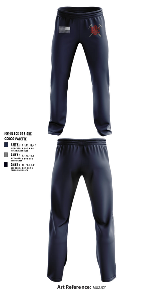 Sweatpants, East Side Fire Department (Belleville), Fire Department, Teamtime, Team time, sublimation, custom sports apparel, team uniforms, spirit wear, spiritwear, sports uniforms, custom shirts, team store, custom team store, fundraiser sports, apparel fundraiser