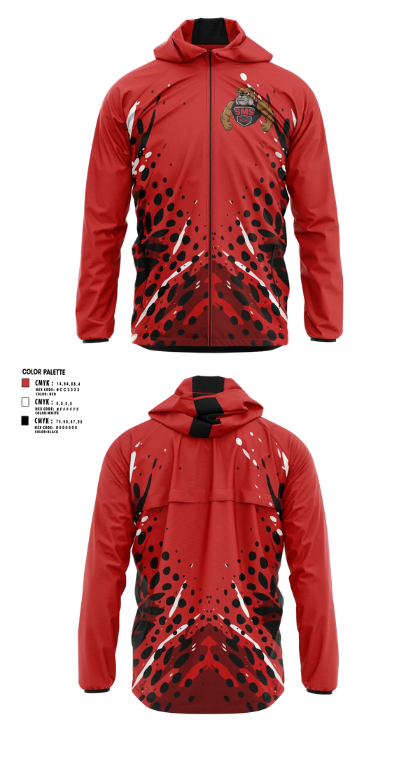 Windbreaker, Bullpups, , Teamtime, Team time, sublimation, custom sports apparel, team uniforms, spirit wear, spiritwear, sports uniforms, custom shirts, team store, custom team store, fundraiser sports, apparel fundraiser