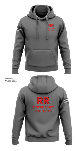 Hoodie, Rescue Ready Solutions, , Teamtime, Team time, sublimation, custom sports apparel, team uniforms, spirit wear, spiritwear, sports uniforms, custom shirts, team store, custom team store, fundraiser sports, apparel fundraiser