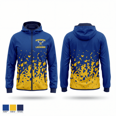 Spencerport Lacrosse 49891809 Windbreaker - 1