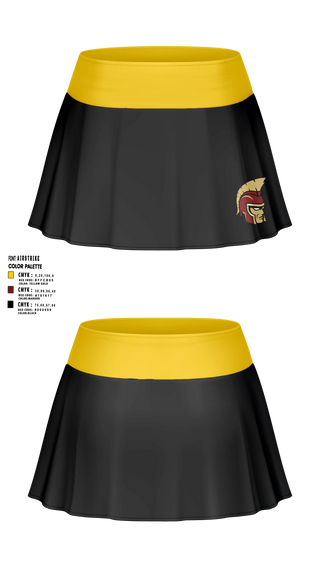 Lacrosse Skort, Minnesota State Academy for the Deaf Trojans, Cheer, Teamtime, Team time, sublimation, custom sports apparel, team uniforms, spirit wear, spiritwear, sports uniforms, custom shirts, team store, custom team store, fundraiser sports, apparel fundraiser