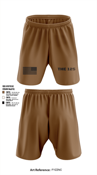 Athletic Shorts With Pockets, The 125, National Guard, Teamtime, Team time, sublimation, custom sports apparel, team uniforms, spirit wear, spiritwear, sports uniforms, custom shirts, team store, custom team store, fundraiser sports, apparel fundraiser