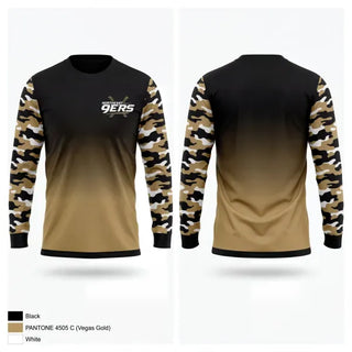 Long Sleeve Performance Shirt, Northeast 9ers, Softball, Teamtime, Team time, sublimation, custom sports apparel, team uniforms, spirit wear, spiritwear, sports uniforms, custom shirts, team store, custom team store, fundraiser sports, apparel fundraiser
