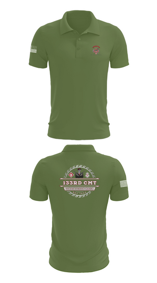 Short Sleeve Performance Polo, 133rd Construction Management Team, , Teamtime, Team time, sublimation, custom sports apparel, team uniforms, spirit wear, spiritwear, sports uniforms, custom shirts, team store, custom team store, fundraiser sports, apparel fundraiser