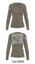 42ID 15709490 Women's Long Sleeve V-neck Shirt - 11