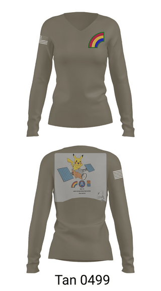 Womens Long Sleeve Vneck Shirt, 42ID, National Guard, Teamtime, Team time, sublimation, custom sports apparel, team uniforms, spirit wear, spiritwear, sports uniforms, custom shirts, team store, custom team store, fundraiser sports, apparel fundraiser
