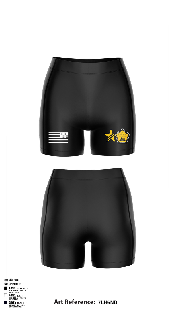 Womens Compression Shorts, Army Reserve H2F, Army, Teamtime, Team time, sublimation, custom sports apparel, team uniforms, spirit wear, spiritwear, sports uniforms, custom shirts, team store, custom team store, fundraiser sports, apparel fundraiser
