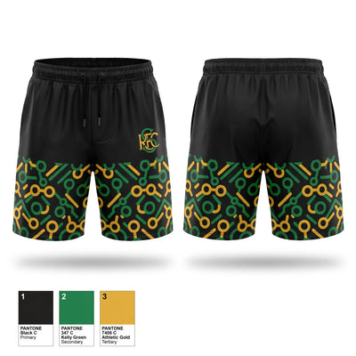 Springfield Rifles Rugby Football Club Athletic Shorts With Pockets - 1