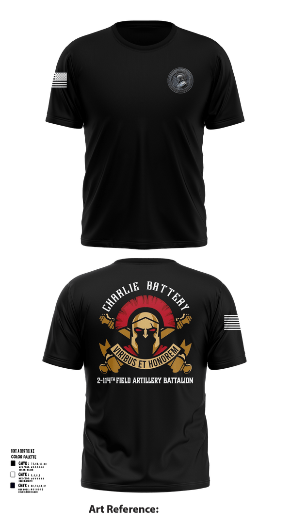Short Sleeve Performance Shirt, Charlie Battery 2-114th FA, , Teamtime, Team time, sublimation, custom sports apparel, team uniforms, spirit wear, spiritwear, sports uniforms, custom shirts, team store, custom team store, fundraiser sports, apparel fundraiser