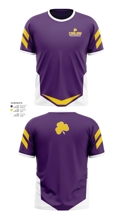 Carlow University Men's Volleyball 14811083 Short Sleeve Performance Shirt - 30