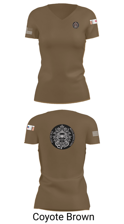 182nd MCAS 47053767 Women's Short Sleeve V-neck Shirt - 8