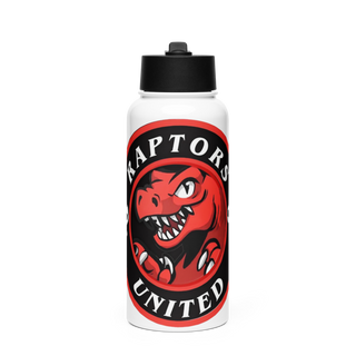 Raptors United 87880820 Stainless Steel Water Bottle with a Straw Lid