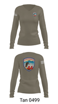 Civil Disturbance Unit 55553252 Women's Long Sleeve V-neck Shirt - 73