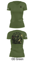 2/11 Hotel battery 15026614 Women's Short Sleeve V-neck Shirt - 48