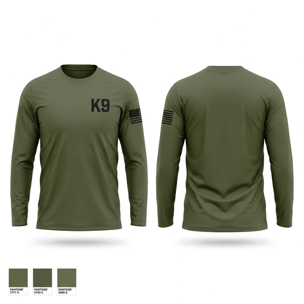 Long Sleeve Performance Shirt, K-9, Police, Teamtime, Team time, sublimation, custom sports apparel, team uniforms, spirit wear, spiritwear, sports uniforms, custom shirts, team store, custom team store, fundraiser sports, apparel fundraiser