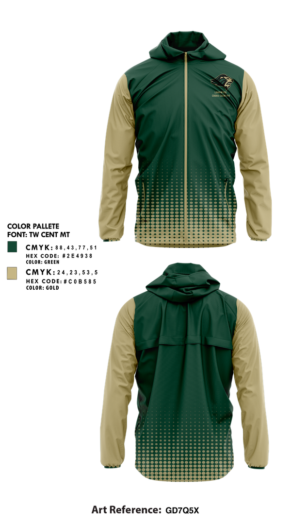 Windbreaker, Longwood Cross Country, Cross Country, Teamtime, Team time, sublimation, custom sports apparel, team uniforms, spirit wear, spiritwear, sports uniforms, custom shirts, team store, custom team store, fundraiser sports, apparel fundraiser