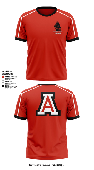 Short Sleeve Performance Shirt, Amboy Clippers, Wrestling, Teamtime, Team time, sublimation, custom sports apparel, team uniforms, spirit wear, spiritwear, sports uniforms, custom shirts, team store, custom team store, fundraiser sports, apparel fundraiser