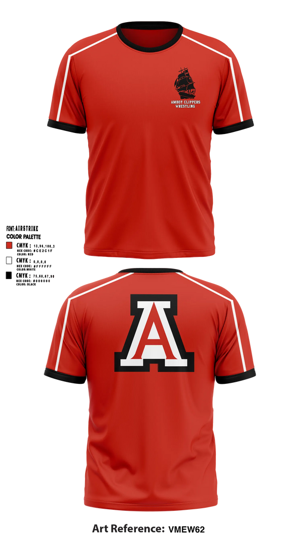 Amboy Clippers Short Sleeve Performance Shirt - 5
