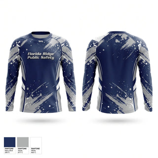 Long Sleeve Performance Shirt, Florida Ridge Public Safety, , Teamtime, Team time, sublimation, custom sports apparel, team uniforms, spirit wear, spiritwear, sports uniforms, custom shirts, team store, custom team store, fundraiser sports, apparel fundraiser