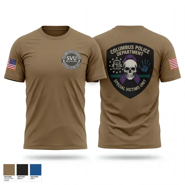 Old School Cotton Feel Shirt, Special Victims Unit, Police, Teamtime, Team time, sublimation, custom sports apparel, team uniforms, spirit wear, spiritwear, sports uniforms, custom shirts, team store, custom team store, fundraiser sports, apparel fundraiser