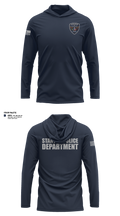 Stanton Police Long Sleeve Performance Shirt with hood - 12