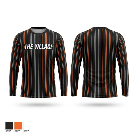 Long Sleeve Performance Shirt, The Village, Softball, Teamtime, Team time, sublimation, custom sports apparel, team uniforms, spirit wear, spiritwear, sports uniforms, custom shirts, team store, custom team store, fundraiser sports, apparel fundraiser