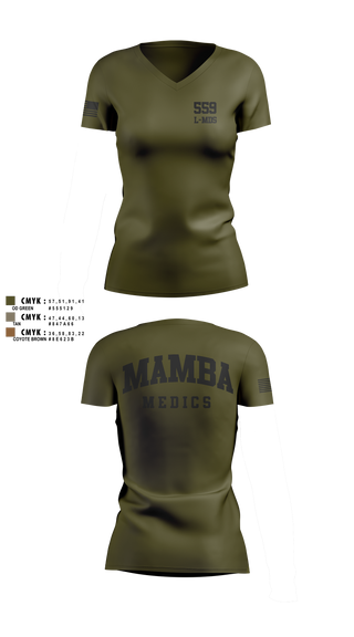 Womens Short Sleeve Vneck Shirt, 559 L-MDS, Air Force, Teamtime, Team time, sublimation, custom sports apparel, team uniforms, spirit wear, spiritwear, sports uniforms, custom shirts, team store, custom team store, fundraiser sports, apparel fundraiser